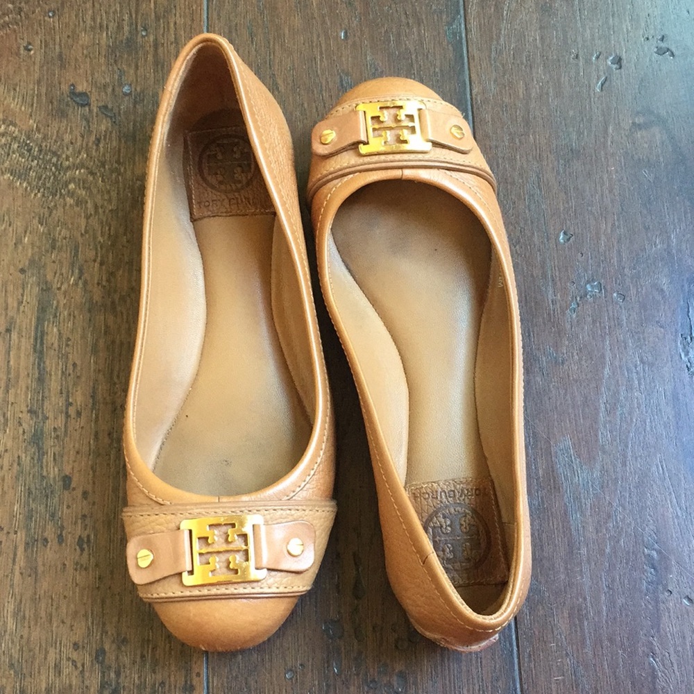 Tory Burch Tan Flats
